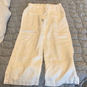 Lilly Pulitzer Cream Wide Leg Pants